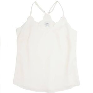 JCrew Scalloped Cami